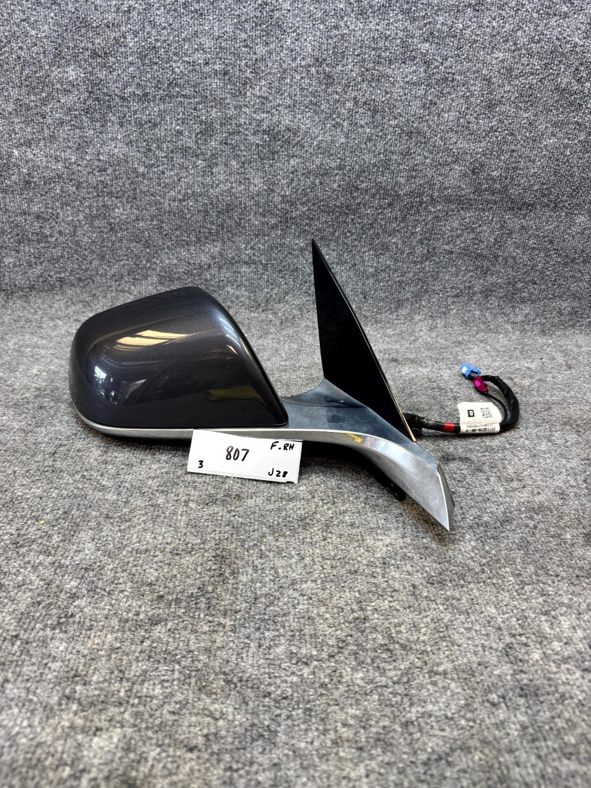 2017-2023 TESLA MODEL 3 FRONT RIGHT PASSENGER SIDE VIEW MIRROR OEM, 1110778-99-H