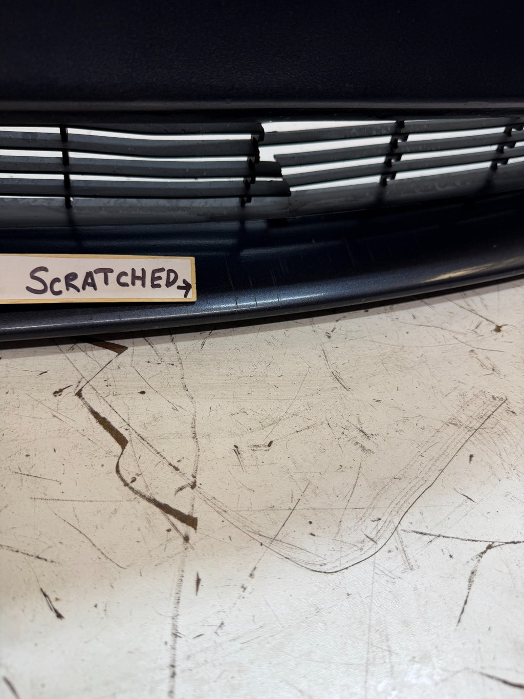 2017-2023 Tesla Model 3 Front Bumper Cover Panel w/o Park Sensor Hole Assembly