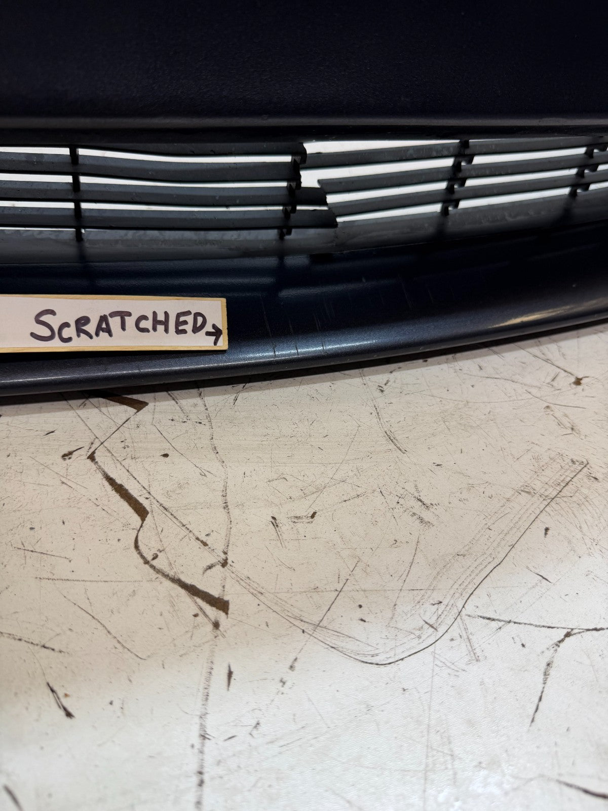 2017-2023 Tesla Model 3 Front Bumper Cover Panel w/o Park Sensor Hole Assembly