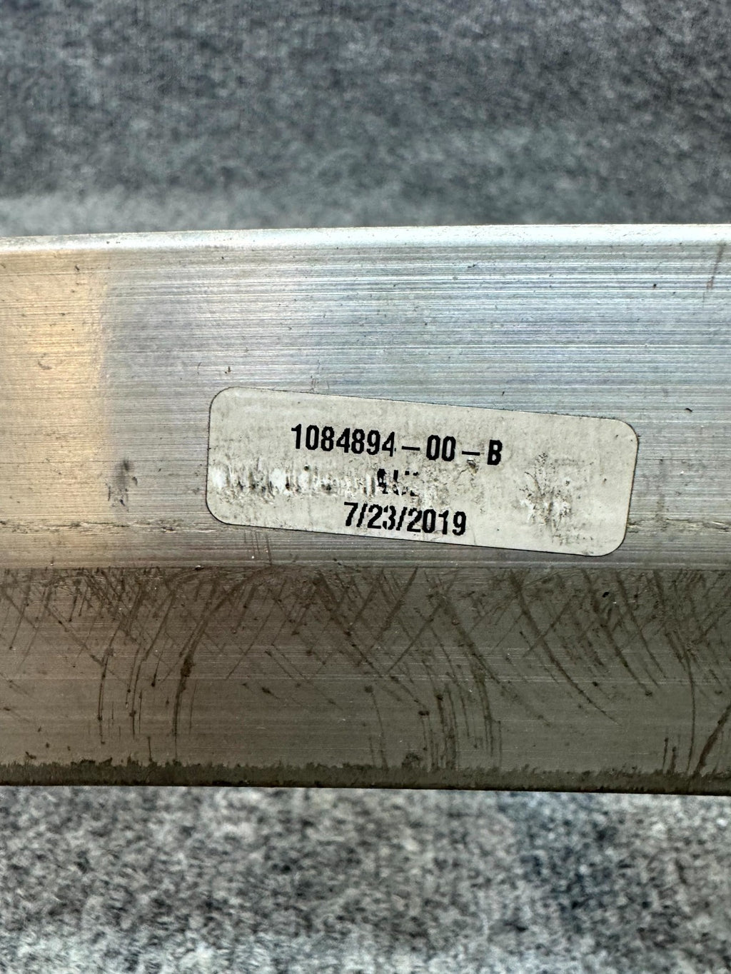 2017 - 2023 TESLA MODEL 3 FRONT LOWER REINFORCEMENT IMPACT BAR OEM, 1084894-00-B