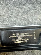 2017-2023 TESLA MODEL 3 FRONT RIGHT SIDE DOOR HANDLE OEM, 1081832-99-F