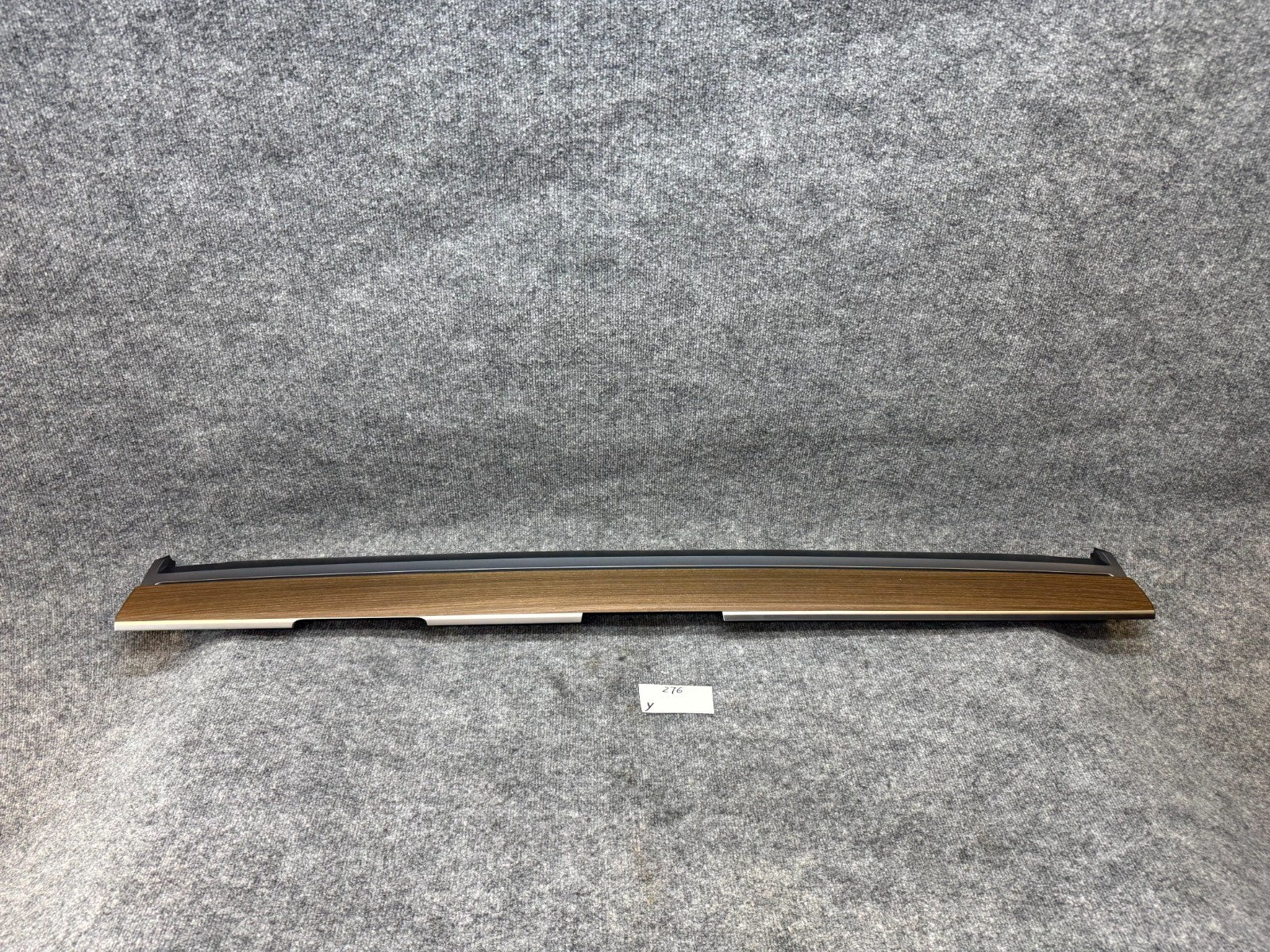 2020 - 2024 TESLA MODEL Y FRONT DASH PANEL BEZEL TRIM COVER OEM, 1619569-00-A