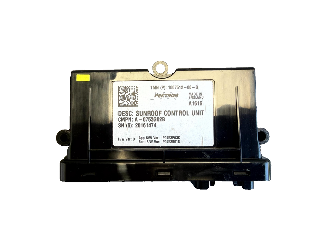 ♦️12-20 TESLA MODEL S SUNROOF CONTROLLER MOON ROOF CONTROL MODULE OEM,100751200B