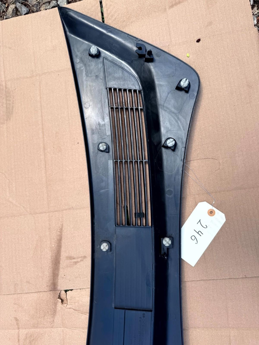 17-23 Tesla Model 3 Rear Apron Under Hood Cowl Vent Panel Grille OEM 108169200