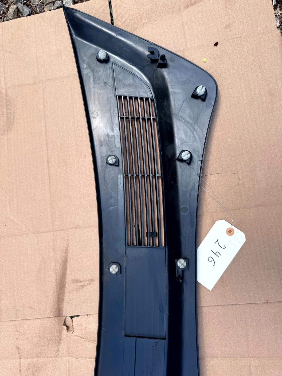 17-23 Tesla Model 3 Rear Apron Under Hood Cowl Vent Panel Grille OEM 108169200