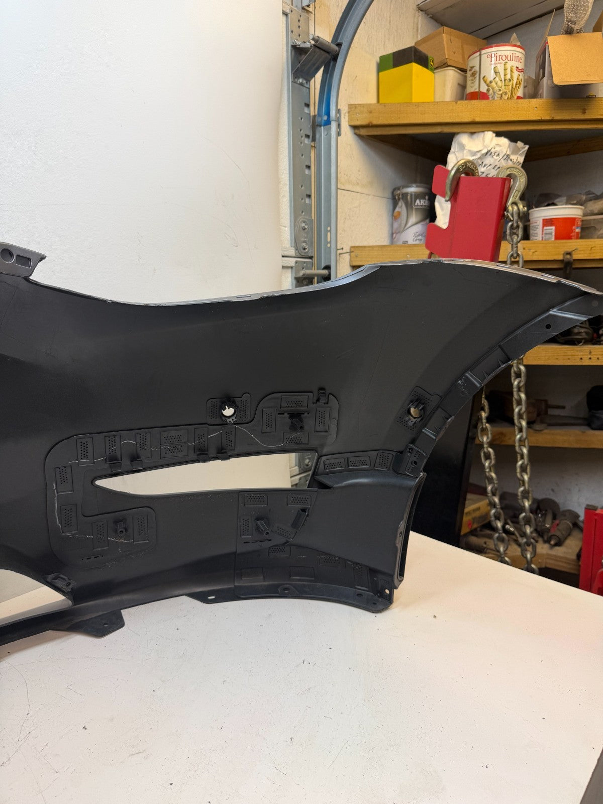 2020-2025 TESLA MODEL Y FRONT BUMPER COVER PANEL OEM 1493745-00-A