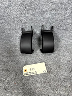16-20 Tesla Model X Rear Right & Left Side Door Hinge Cover Trim OEM, 104707400G