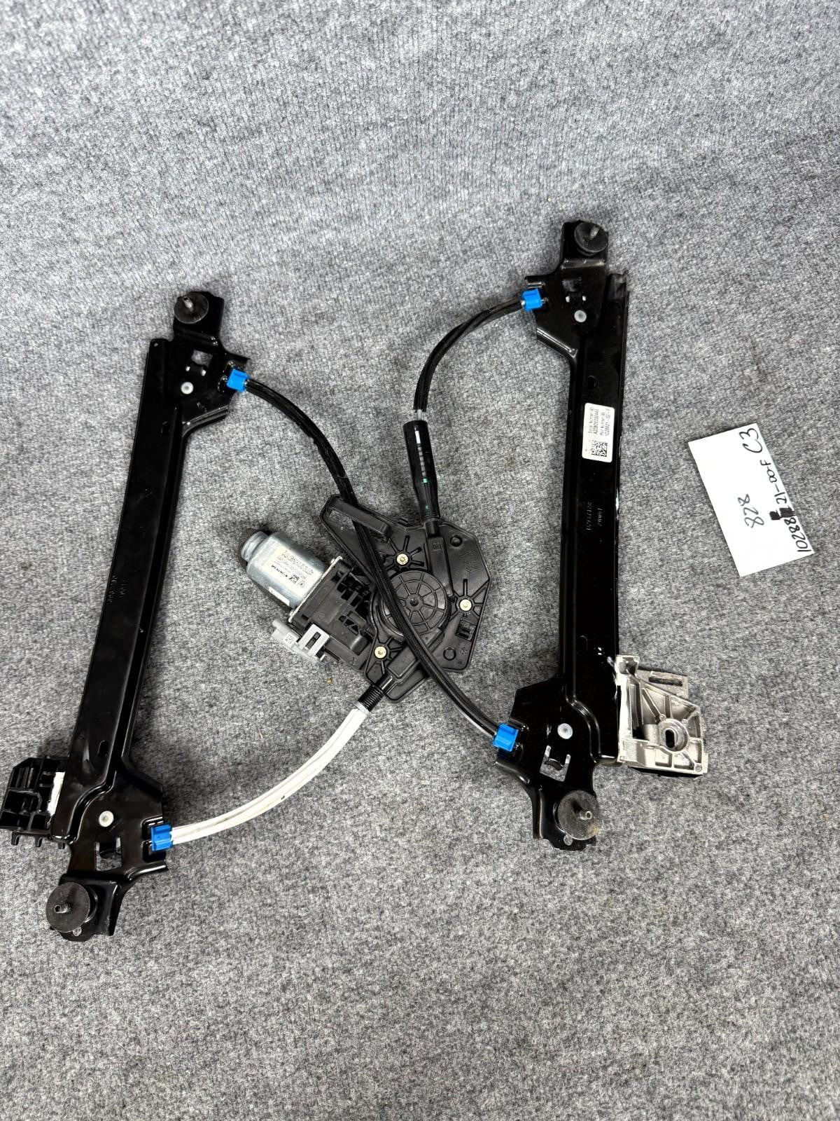2016-2020 Tesla Model X Rear Right Side Window Motor Regulator OEM, 1028821-00-F