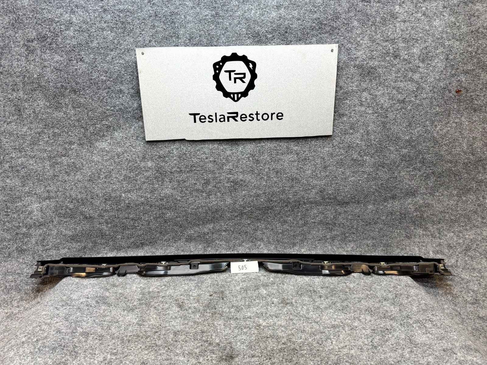 17–23 TESLA MODEL 3 FRONT INSTRUMENT PANEL BLOW FINISHER SUPPORT OEM 176636500A