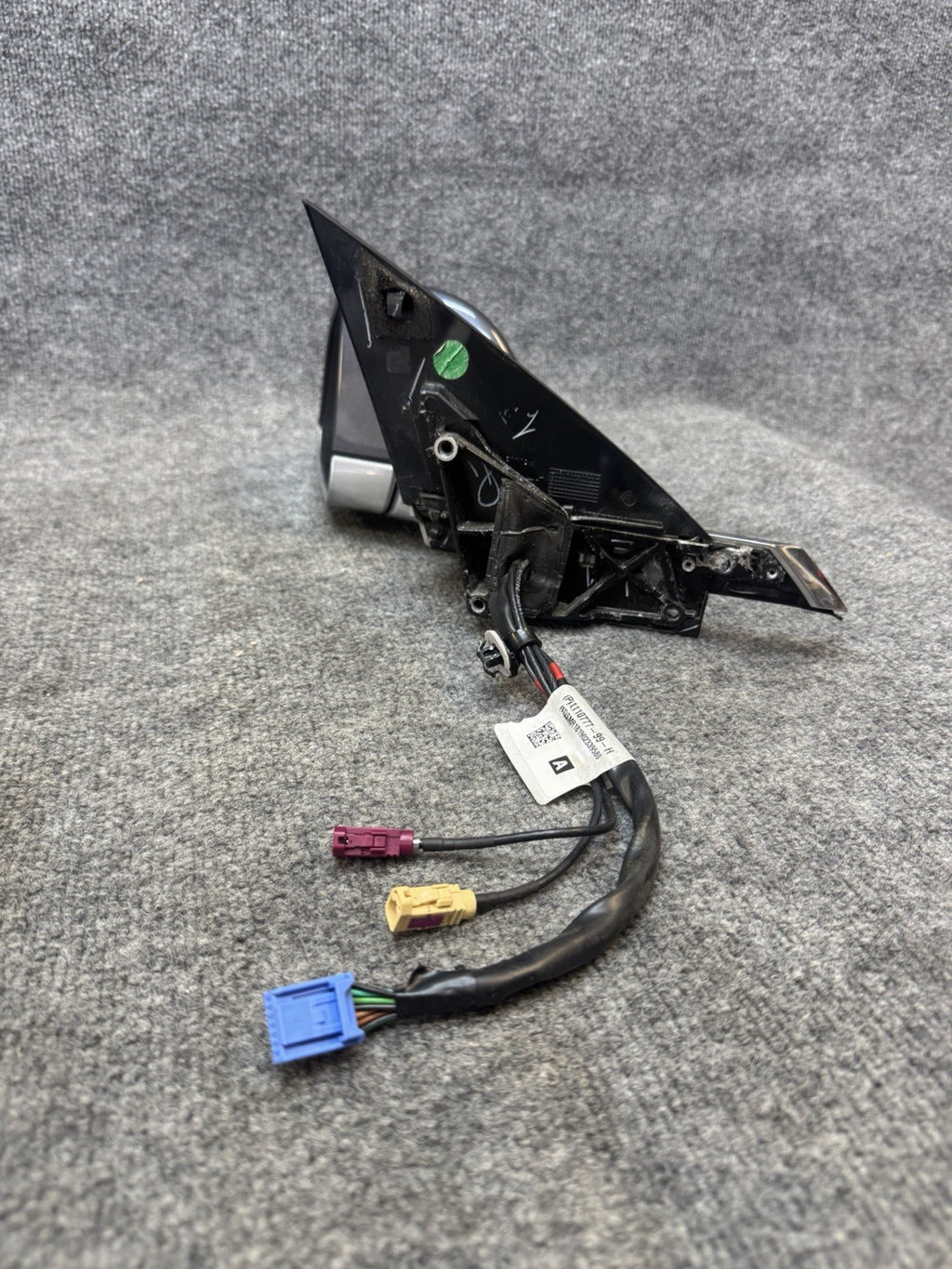2017-2020 Tesla Model 3 Front Left Driver Side Side Mirror Gray OEM 1110777-99-H