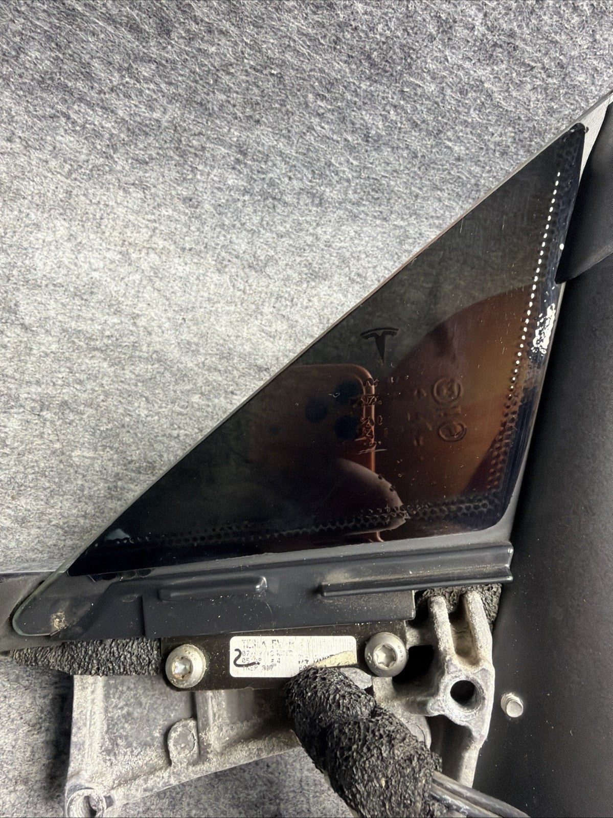 ♦️16-20 Tesla Model S Front Right Exterior Rear View Door Mirror 1028948-00-A