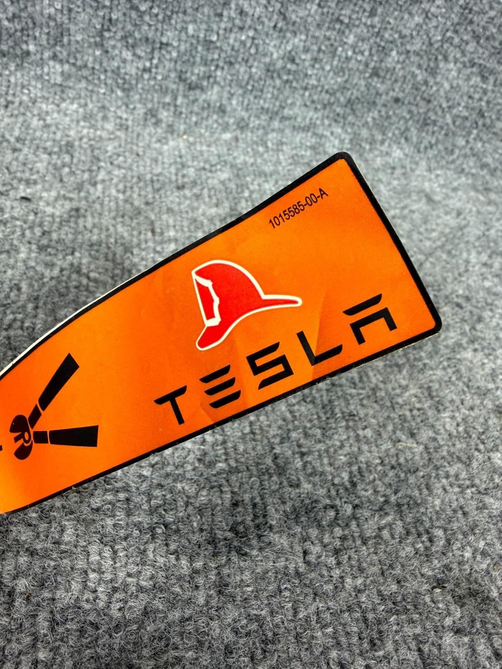 12-20 Tesla Model S MS Emergency Power Cut Off Loop Disconnect OEM, 1015585-00-A