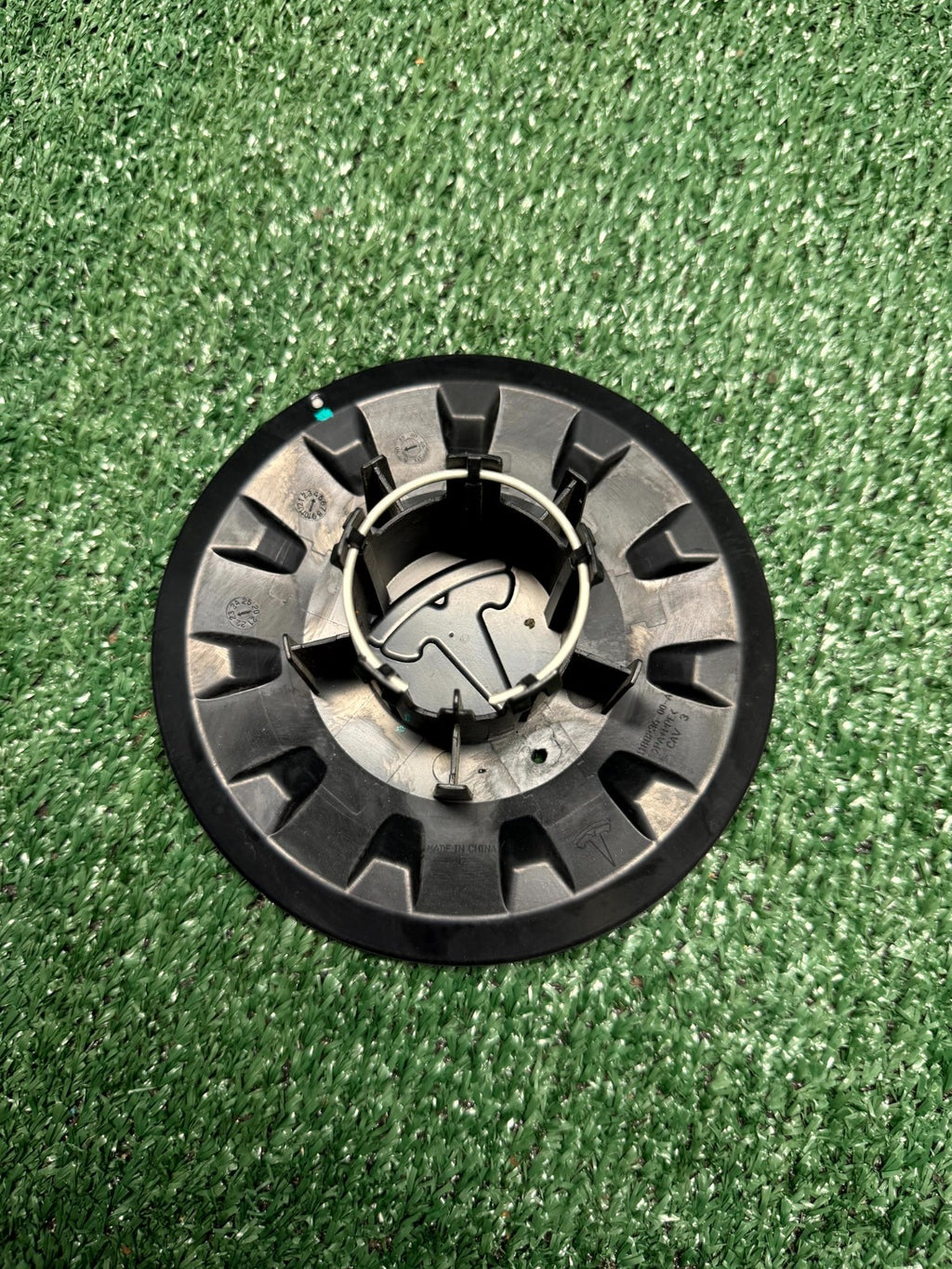 ♦️2017 - 2023 TESLA MODEL 3 UBERTURBINE WHEEL CENTER CAP OEM, 1188236-00-A