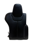 2012-2020 TESLA MODEL S REAR RIGHT SEAT UPPER CUSHION BLACK LEATHER