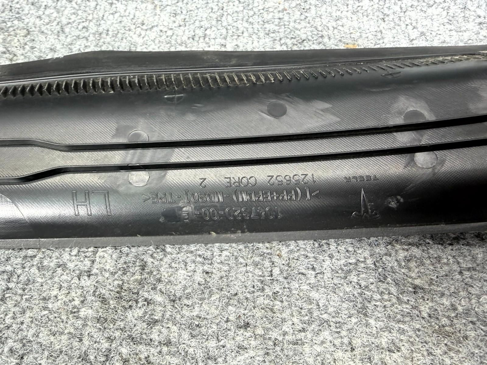 2016-2020 Tesla Model X Rear Left Side Trunk Tray Luggage Trim OEM, 1047320-00-E