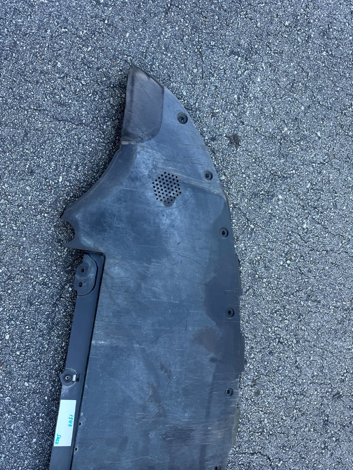 ♦️17 - 23 TESLA MODEL 3 FRONT BUMPER LOWER SPLASH SHIELD COVER OEM, 1084174-00-D