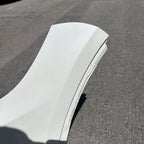 2021-2025 Tesla Model X Front Bumper Cover White WITHOUT Sensor 1588184-S0-B