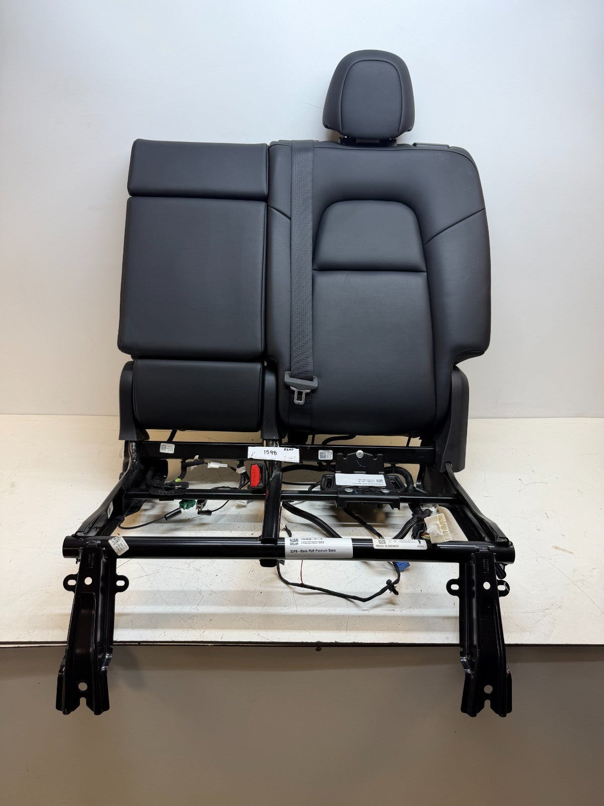 2017-2023 TESLA MODEL Y REAR LEFT SIDE UPPER SEAT CUSHION BACKREST W/ FRAME