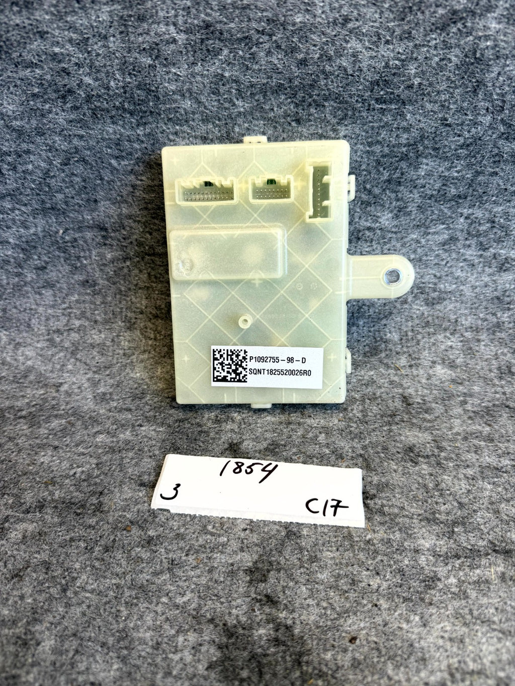 ♦️2017 – 2023 TESLA MODEL 3 CHARGING PORT CONTROL MODULE UNIT OEM, 1092755-98-D