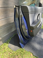 2018-2023 TESLA MODEL 3 FRONT LEFT DRIVER SIDE DOOR SHELL BLUE MIRROR INCUDED