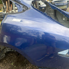 12-20 Tesla Model S Rear LH And RH Side Quarter Panel Body Frame 1020513-S0-A