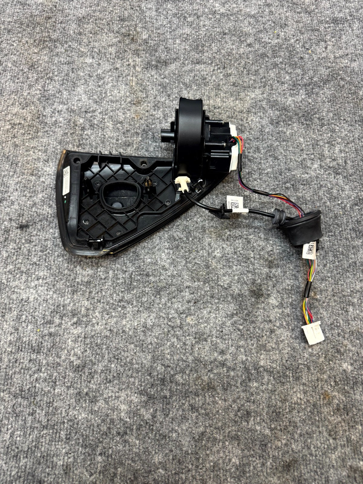 2017-2023 TESLA MODEL 3 LEFT CHARGE PORT DOOR REFLECTOR & COVER OEM, 156630200G