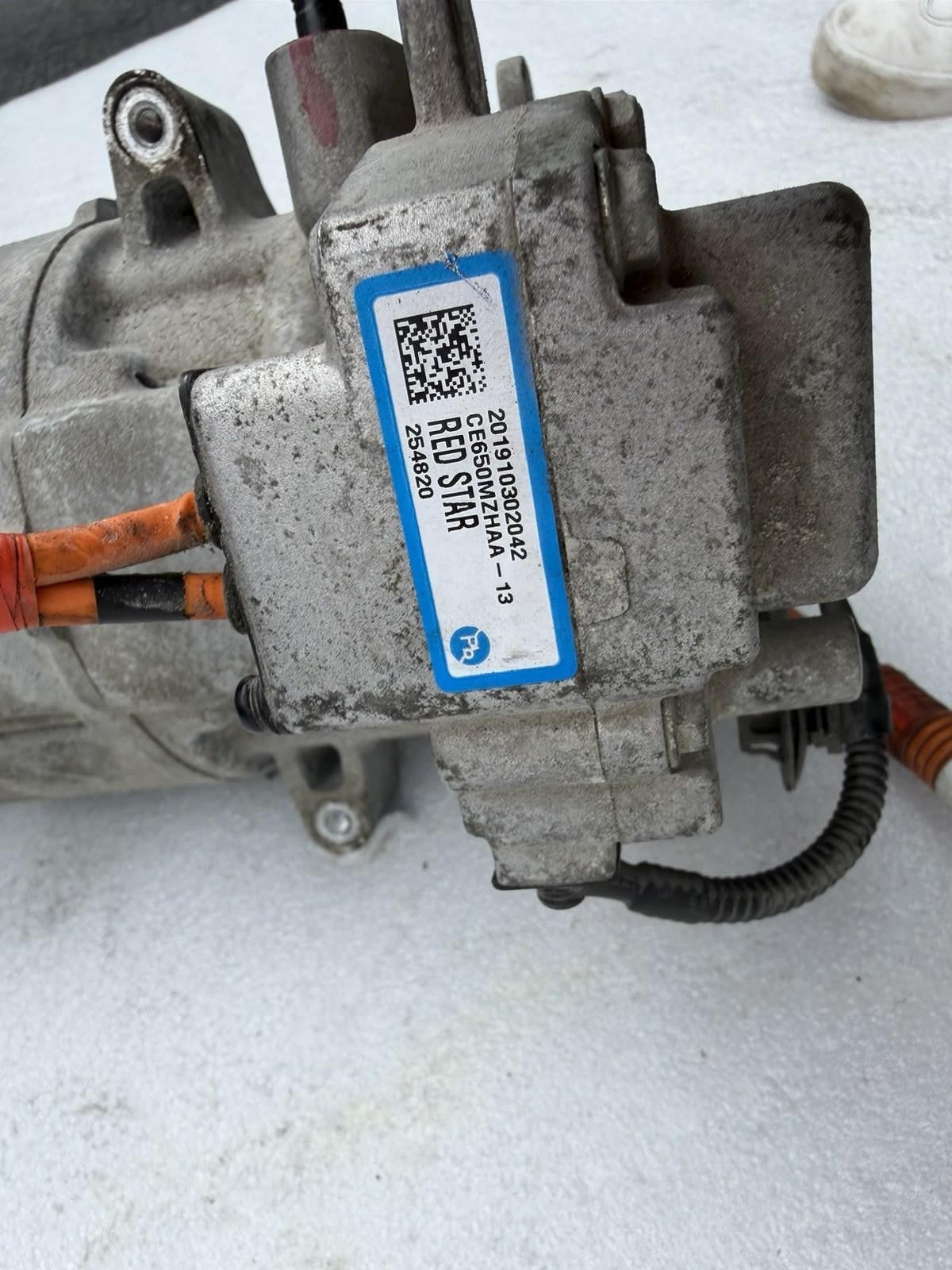 ♦️17-20 TESLA MODEL 3 ELECTRIC AIR CONDITIONING COMPRESSOR PUMP OEM, 108819800N