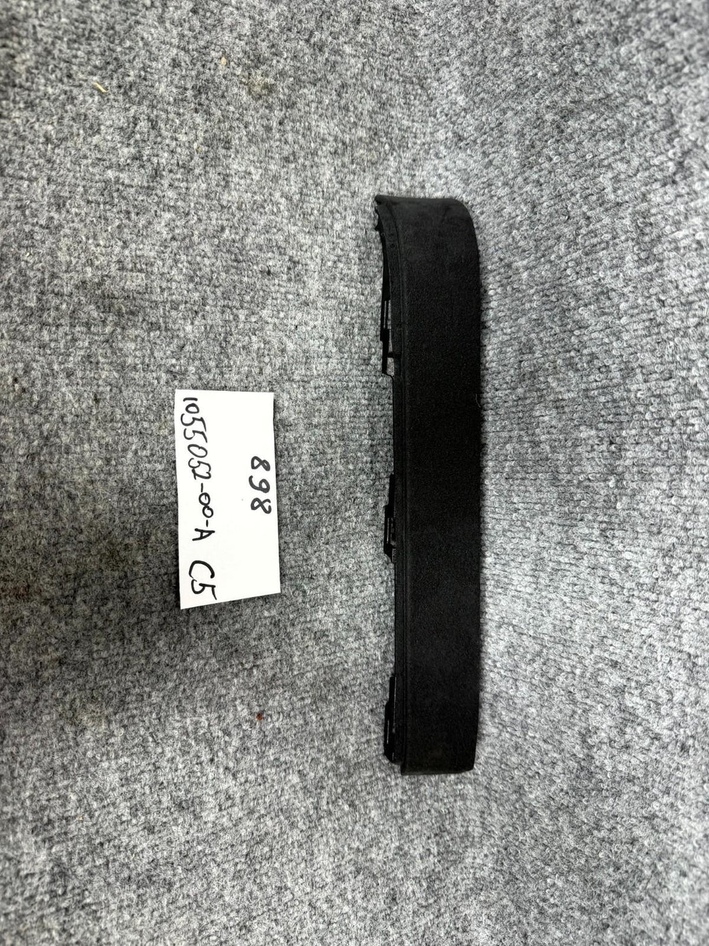 2016-2020 Tesla Model X Rear Left Driver Side Door Trim Panel OEM, 1055052-00-A