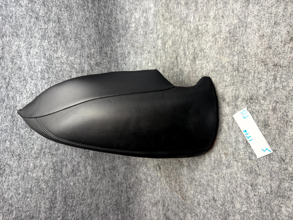 ♦️12-20 TESLA MODEL S RIGHT 2ND ROW SEAT BOLSTER CUSHION COVER OEM, 100597101A