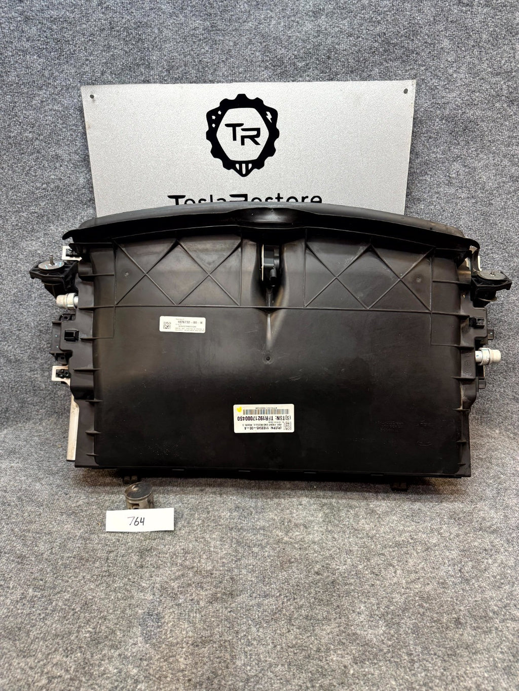 2017 – 2023 TESLA MODEL 3 COOLING RADIATOR W/ GRILLE SHUTTER OEM, 1103545-00-A