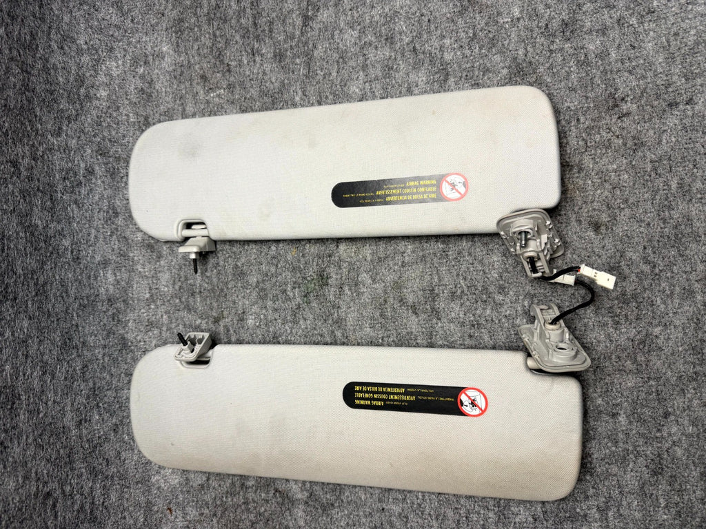 ♦️2017 - 2023 TESLA MODEL 3 FRONT RIGHT & LEFT SIDE SUN VISOR OEM, 1490405-01-B