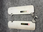 ♦️2017 - 2023 TESLA MODEL 3 FRONT RIGHT & LEFT SIDE SUN VISOR OEM, 1490405-01-B