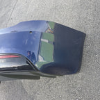 2016-2020 Tesla Model S Rear Bumper Cover w/ Park Sensor Holes Assy Blue PPSB