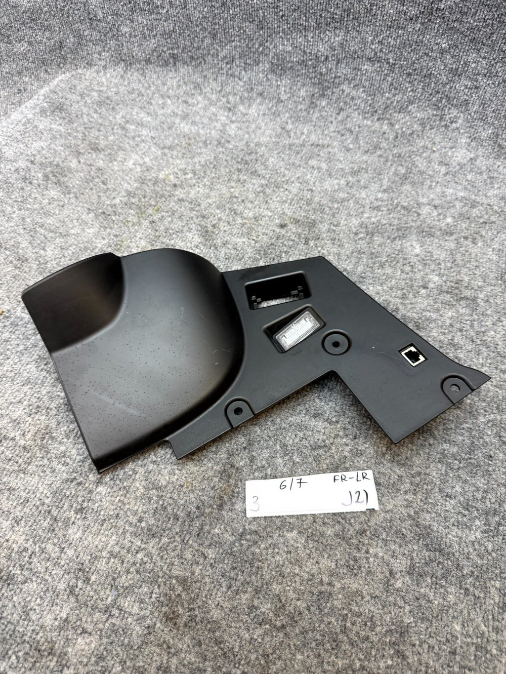 17-23 TESLA MODEL 3 LEFT UNDER DASHBOARD FOOTWHEEL STEERING TRIM OEM, 150707600B
