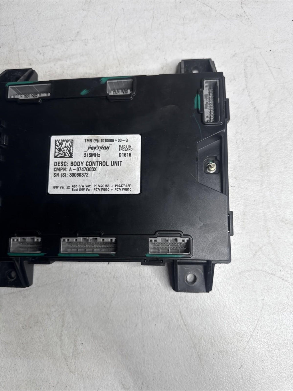 ♦️ 12-20 TESLA MODEL S BODY CONTROL MODULE BCM UNIT OEM, 1010906-00-G