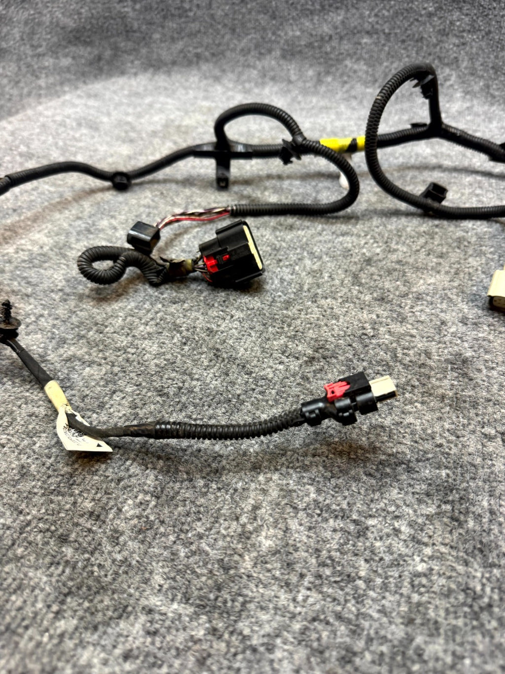 2017 - 2023 TESLA MODEL 3 REAR SUBFRAME WIRING HARNESS CABLE OEM, 2067968-01-C