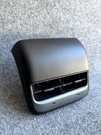 17-23 TESLA MODEL 3 REAR CONTROL PANEL AIR VENT CHARGER OUTLET OEM, 1111072-00-E