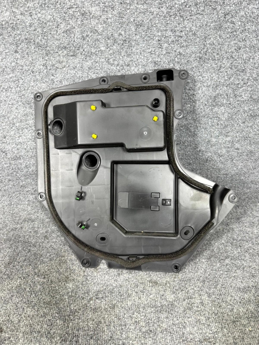 16-20 Tesla Model X Right Side Window Regulator Carrier Panel OEM, 1111672-00-A