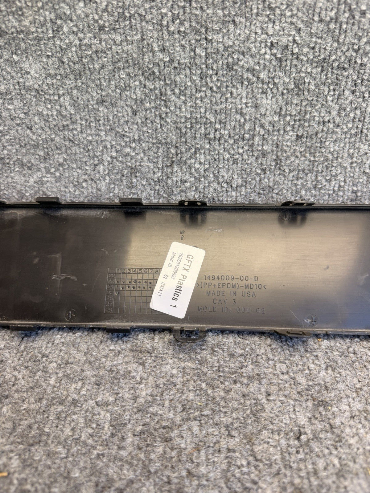 OEM 2020-2024 Tesla Model Y Rear Bumper Tow Hitch Cover 1494009-00-D
