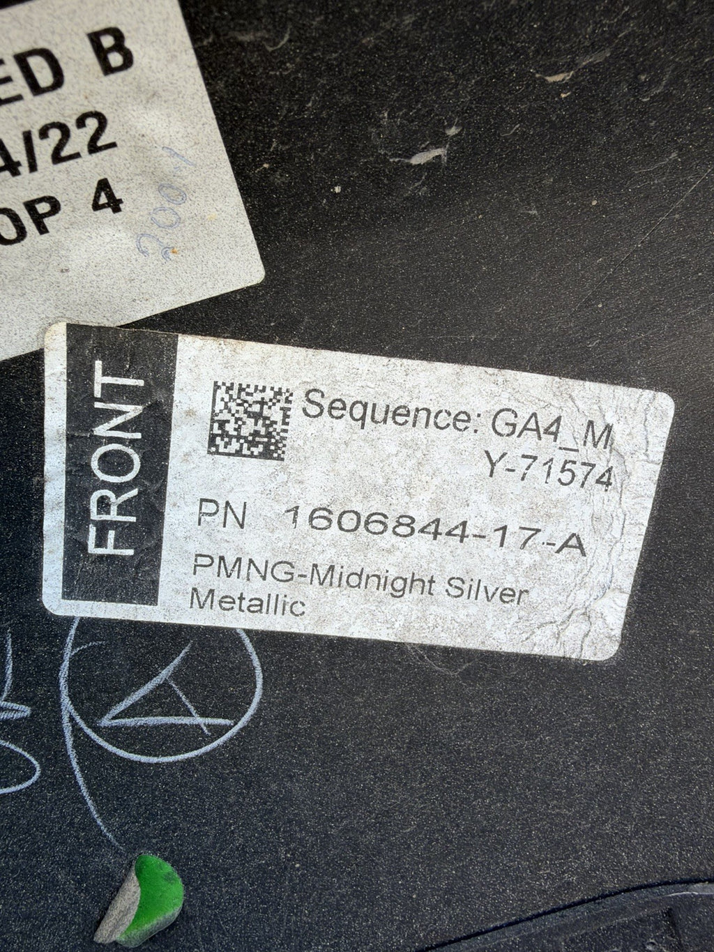 2020 2021 2022 2023 Tesla Model Y Front Bumper Cover OEM 1606844-17-A