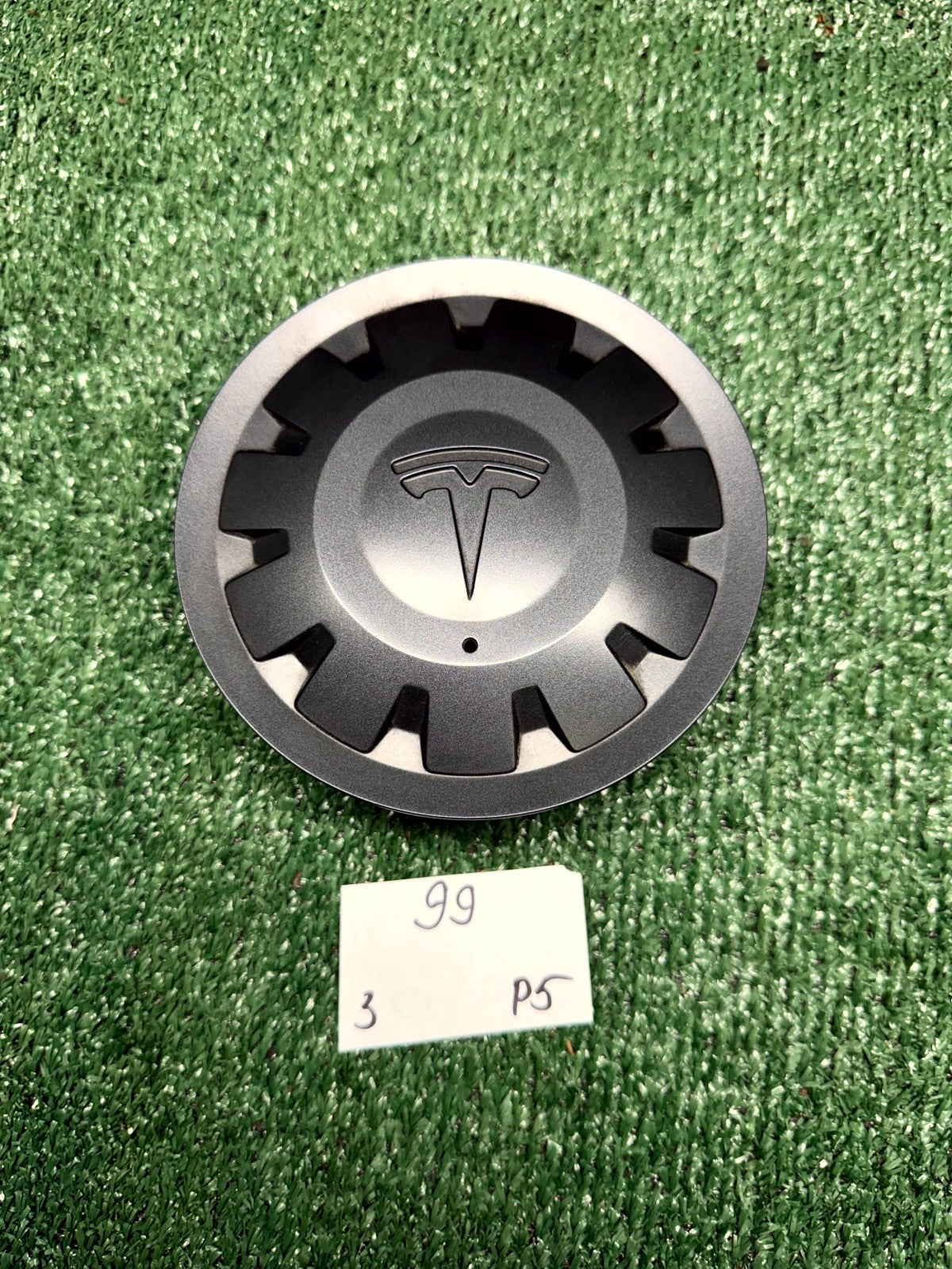 ♦️2017 - 2023 TESLA MODEL 3 UBERTURBINE WHEEL CENTER CAP OEM, 1188236-00-A
