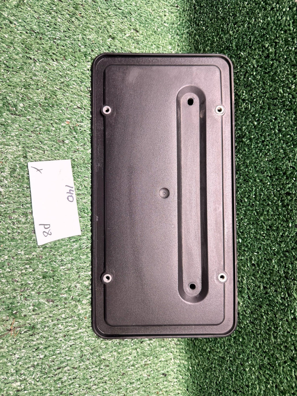 ♦️2020 - 2023 TESLA MODEL Y REAR LICENSE PLATE HOLDER BRACKET OEM, 1096844-00-B