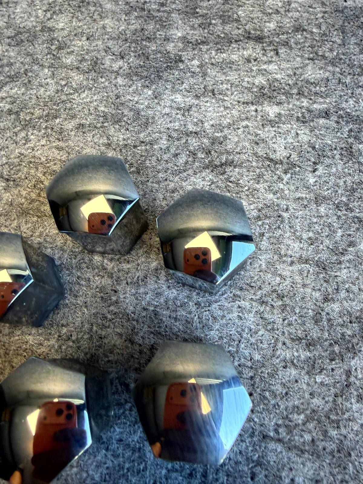 ♦️2017-2023 TESLA MODEL 3 WHEEL RIM LUG NUT BOLT CAP COVER SET OF 5 OEM
