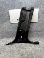 20-24 TESLA MODEL Y LEFT SIDE B-PILLAR LOWER COVER TRIM PANEL OEM, 1494623-00-F