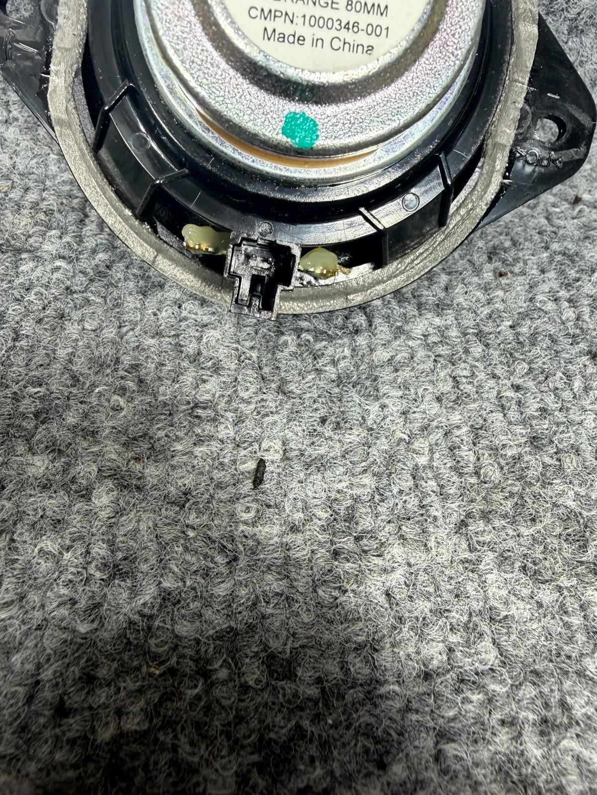 2016-2020 Tesla Model X Left Side Mid Range Audio Sound Speaker OEM, 1004833-01A
