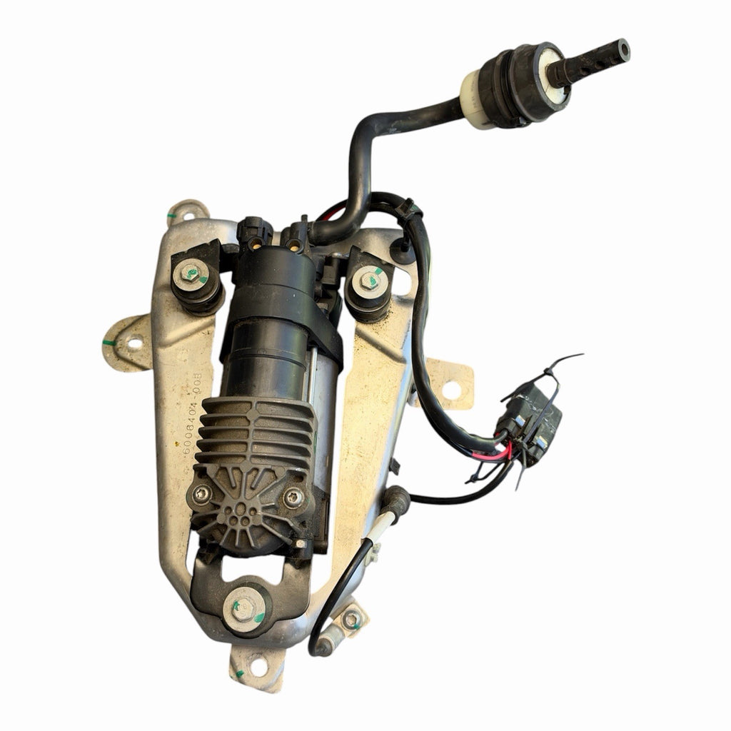 2012-2015 Tesla Model S Air Suspension Compressor Pump w/ Bracket 6006404-00-B