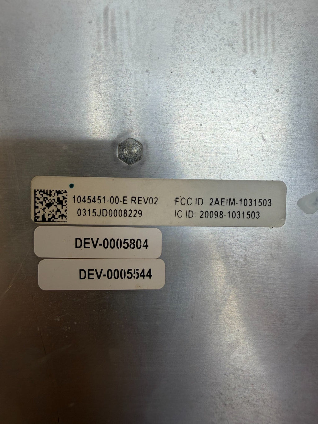 2016-2020 Tesla Model X MX Central Body Control Module Computer 1045451-00-E