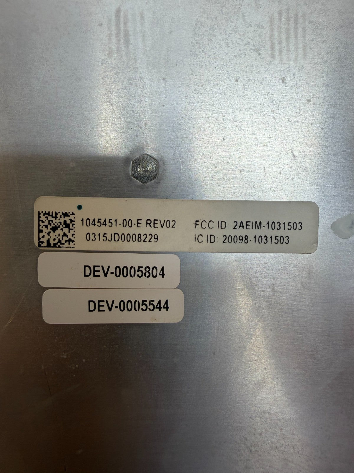 2016-2020 Tesla Model X MX Central Body Control Module Computer 1045451-00-E