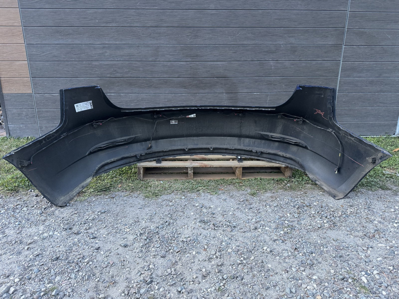 2017 - 2024 TESLA MODEL 3 Y REAR BUMPER COVER BLUE ASSEMBLY OEM