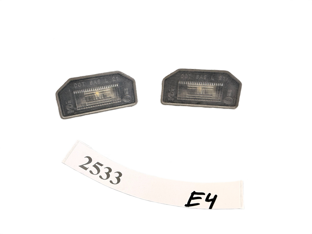 2017-24 TESLA MODEL 3 Y M3 MY REAR LICENSE PLATE LIGHT LAMP SET OEM 1713282-00-A